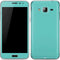 Turquoise Blue Solid Galaxy J3 Skin