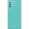 Turquoise Blue Solid Galaxy Note 10 Skin