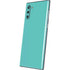 Turquoise Blue Solid Galaxy Note 10 Skin