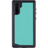 Turquoise Blue Solid Galaxy Note 10 Waterproof Case