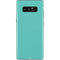 Turquoise Blue Solid Galaxy Note 8 Skin
