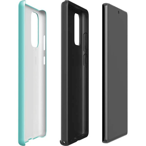 Turquoise Blue Solid Galaxy Note20 5G Pro Case
