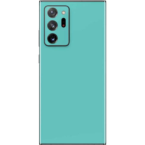 Turquoise Blue Solid Galaxy Note20 Ultra 5G Skin