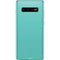 Turquoise Blue Solid Galaxy S10 Plus Skin