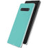Turquoise Blue Solid Galaxy S10 Plus Skin