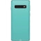 Turquoise Blue Solid Galaxy S10 Skin
