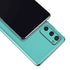 Turquoise Blue Solid Galaxy S20 Fan Edition Skin