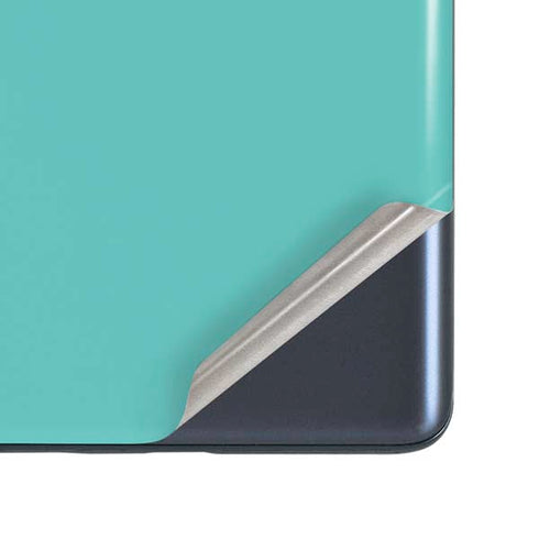 Turquoise Blue Solid Galaxy S20 Fan Edition Skin