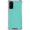 Turquoise Blue Solid Galaxy S20 FE Clear Case