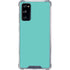 Turquoise Blue Solid Galaxy S20 FE Clear Case