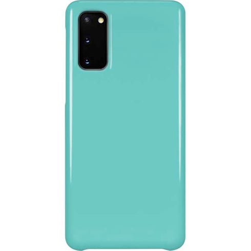 Turquoise Blue Solid Galaxy S20 Lite Case