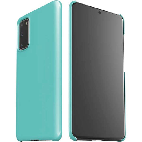 Turquoise Blue Solid Galaxy S20 Lite Case