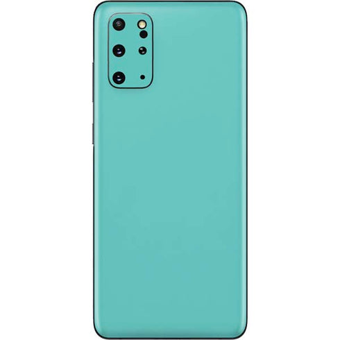 Turquoise Blue Solid Galaxy S20 Plus Skin