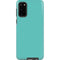 Turquoise Blue Solid Galaxy S20 Pro Case