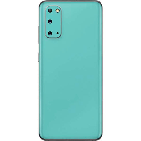 Turquoise Blue Solid Galaxy S20 Skin