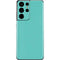 Turquoise Blue Solid Galaxy S21 Ultra 5G Skin