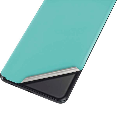 Turquoise Blue Solid Galaxy S21 Ultra 5G Skin