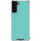 Turquoise Blue Solid Galaxy S22 Plus Clear Case