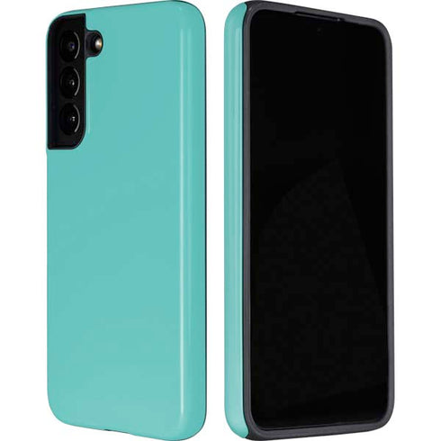 Turquoise Blue Solid Galaxy S22 Plus Pro Case