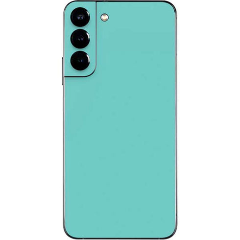 Turquoise Blue Solid Galaxy S22 Plus Skin