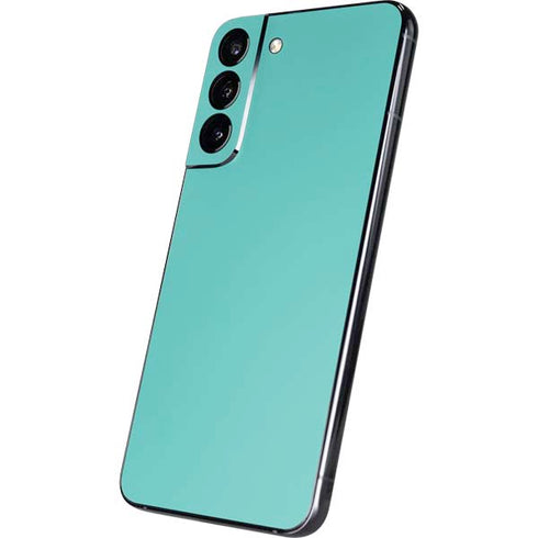 Turquoise Blue Solid Galaxy S22 Plus Skin