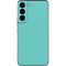 Turquoise Blue Solid Galaxy S22 Skin