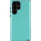 Turquoise Blue Solid Galaxy S22 Ultra Pro Case