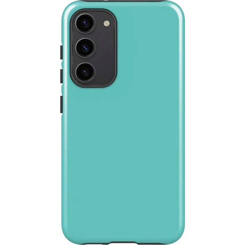 Turquoise Blue Solid Galaxy S23 Plus Pro Case