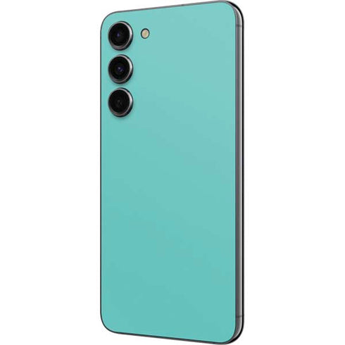 Turquoise Blue Solid Galaxy S23 Plus Skin