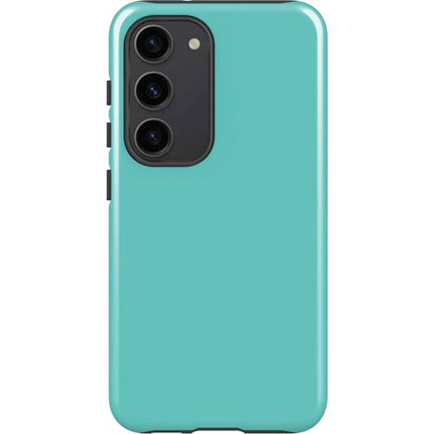 Turquoise Blue Solid Galaxy S23 Pro Case