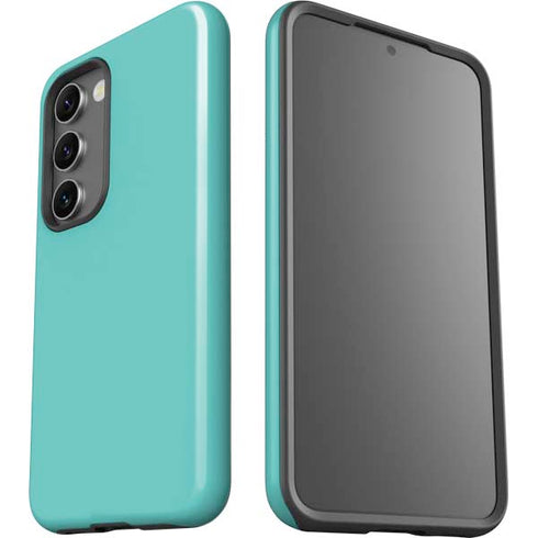 Turquoise Blue Solid Galaxy S23 Pro Case
