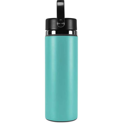 Turquoise Blue Solid Hydro Flask 20oz Wide Mouth Skin