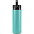 Turquoise Blue Solid Hydro Flask 20oz Wide Mouth Skin