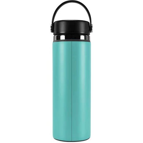 Turquoise Blue Solid Hydro Flask 20oz Wide Mouth Skin