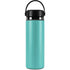 Turquoise Blue Solid Hydro Flask 20oz Wide Mouth Skin