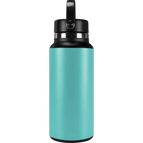 Turquoise Blue Solid Hydro Flask 32oz Wide Mouth Skin