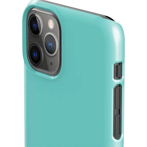 Turquoise Blue Solid iPhone 11 Pro Lite Case
