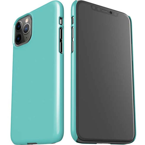 Turquoise Blue Solid iPhone 11 Pro Lite Case