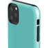 Turquoise Blue Solid iPhone 11 Pro Max Impact Case
