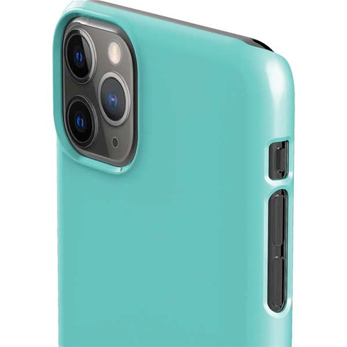Turquoise Blue Solid iPhone 11 Pro Max Lite Case