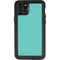 Turquoise Blue Solid iPhone 11 Pro Max Waterproof Case