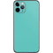 Turquoise Blue Solid iPhone 11 Pro Skin