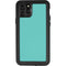 Turquoise Blue Solid iPhone 11 Pro Waterproof Case