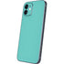 Turquoise Blue Solid iPhone 12 Mini Skin