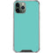 Turquoise Blue Solid iPhone 12 Pro Max Clear Case