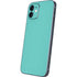 Turquoise Blue Solid iPhone 12 Skin