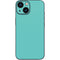 Turquoise Blue Solid iPhone 13 Mini Skin