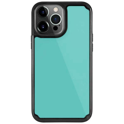 Turquoise Blue Solid iPhone 13 Pro Cargo Case