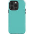 Turquoise Blue Solid iPhone 13 Pro Impact Case