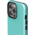 Turquoise Blue Solid iPhone 13 Pro Impact Case